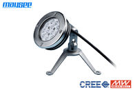 CE / RoHS تایید فولاد ضد زنگ 36W RGB LED استخر چراغ سطح نصب