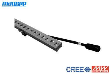 وال واشر LED خطی 10 وات آلومینیومی IP65 برای طرح کلی معماری ساختمان
