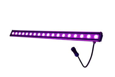 ضد آب چراغ وال واشر چراغ در فضای باز 100LM / کنترل W از 80Ra IP65 RGB DMX