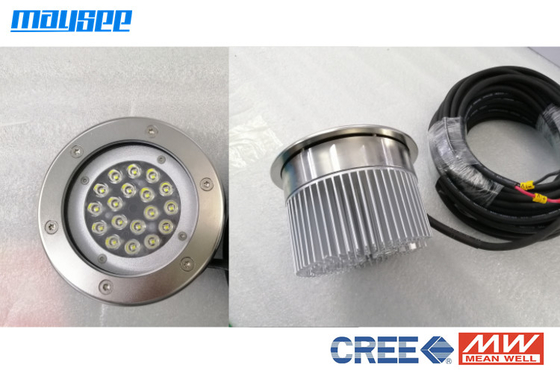 روشنایی بالا LED سیل نور 316SS مواد 18W 2400lm برای قایق باری