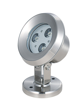 چراغ زیر آب LED ضد آب IP68 3W با مواد فولادی ضد زنگ