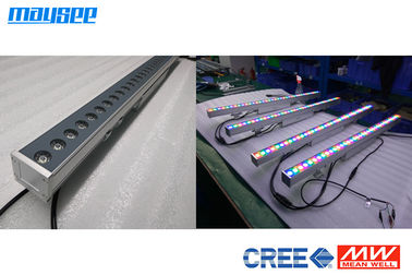36Watt DMX512 IP65 CREE خطی رهبری وال واشر نور با چند زاویه لنز