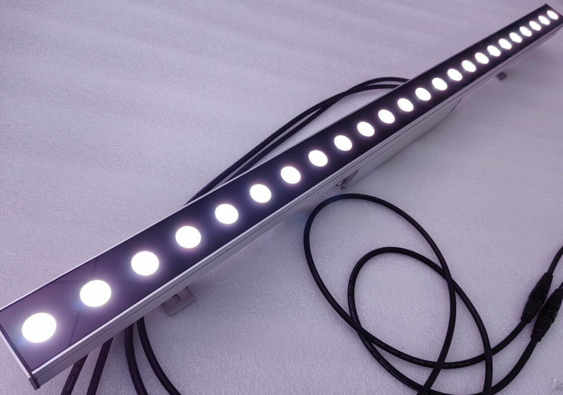 چراغ‌های وال واشر دیواری خارجی 20 درجه در 60 درجه آلیاژ آلومینیوم مناسب برای روشنایی نمای ساختمان تجاری